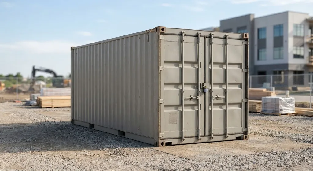 20ft storage container from our Davie fleet